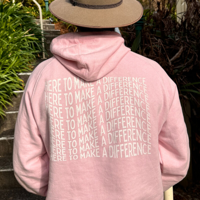 Here to Make a Difference Hoodie Thumbnail